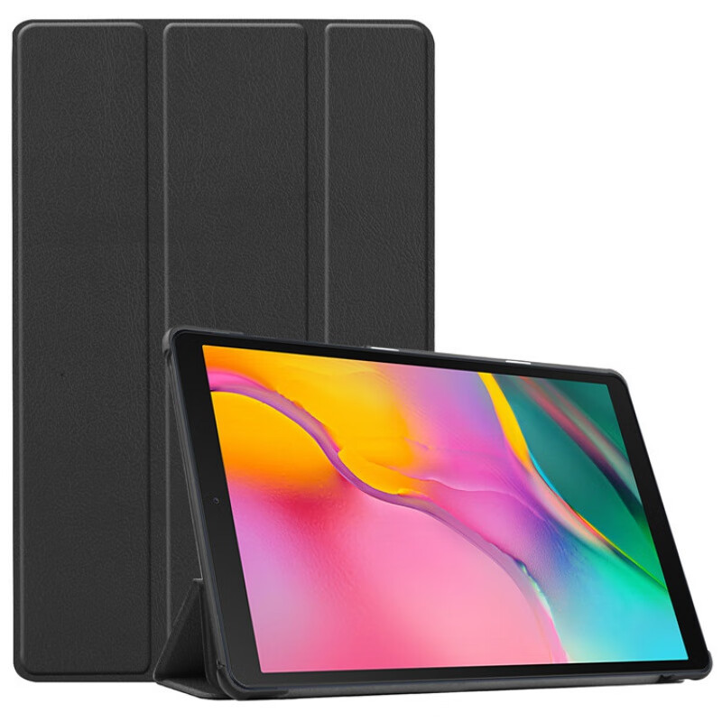 品怡适用华为Matepdap SE 11三折保护套11.5S 2024保护壳皮套 黑色 华为Matepad SE 11 2024