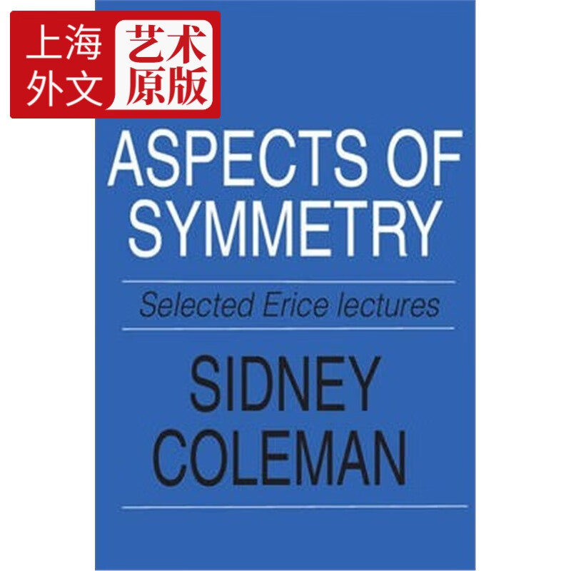 预订aspects of symmetry:selected erice lectures