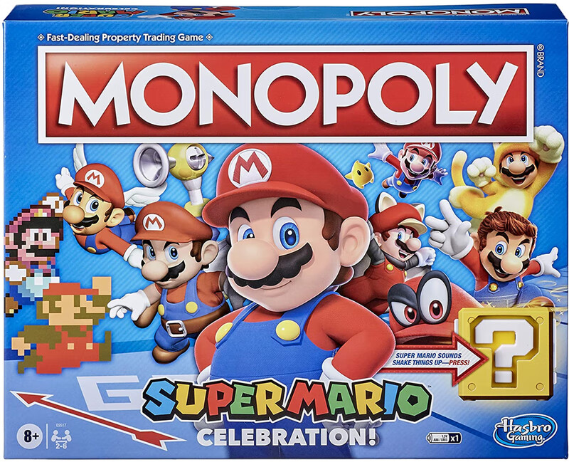 博纳思地产大亨 Super Mario 马里奥庆典版大富翁联名 标准版·英文原版