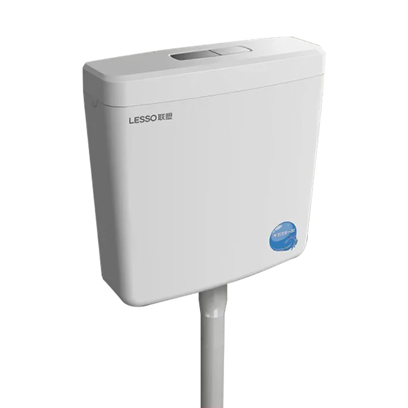 联塑大冲力水箱 蹲便器冲水箱 双按键厕所壁挂式马桶冲水箱轻音款