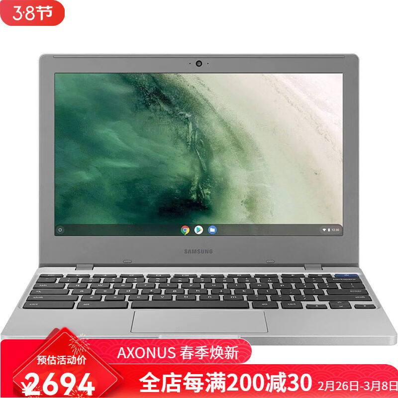 ǣSAMSUNG Chromebook 4 11.6Ӣ ѧʼǱ4+32GB N4020 洢ᱡ 80GBӲ̿ռʵ5232.24Ԫ,ۺ2616.12/