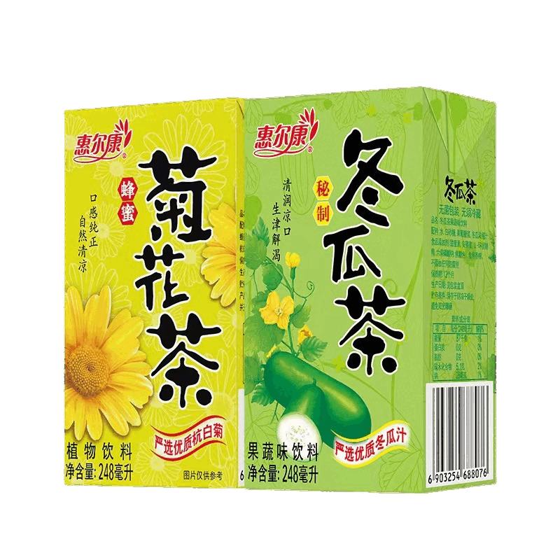 惠尔康菊花茶248ml【24盒】