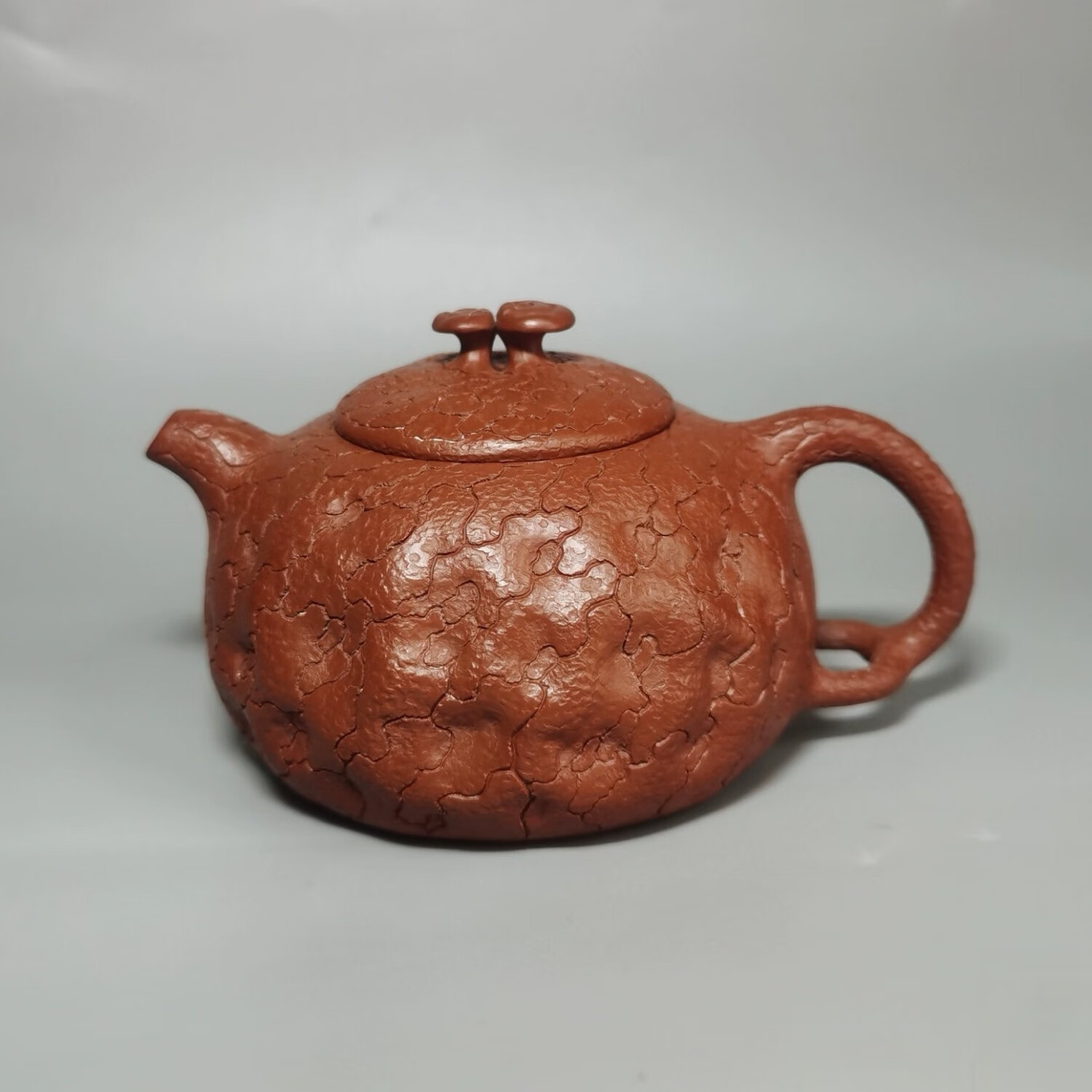 供春壶 原矿朱泥 容量约160cc 全手工制作 周军