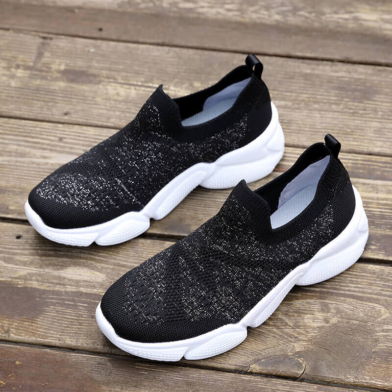 赫缇曼(hetiman)妈妈鞋子50-60岁运动鞋大码老北京布鞋女一脚蹬中年