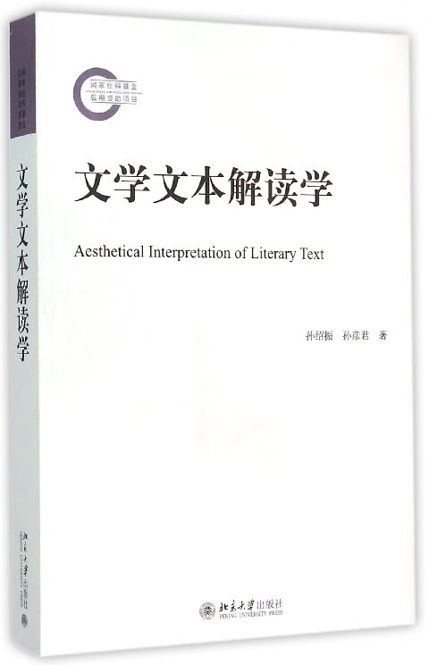 正版 文学文本解读学 孙绍振//孙彦君 北京大学