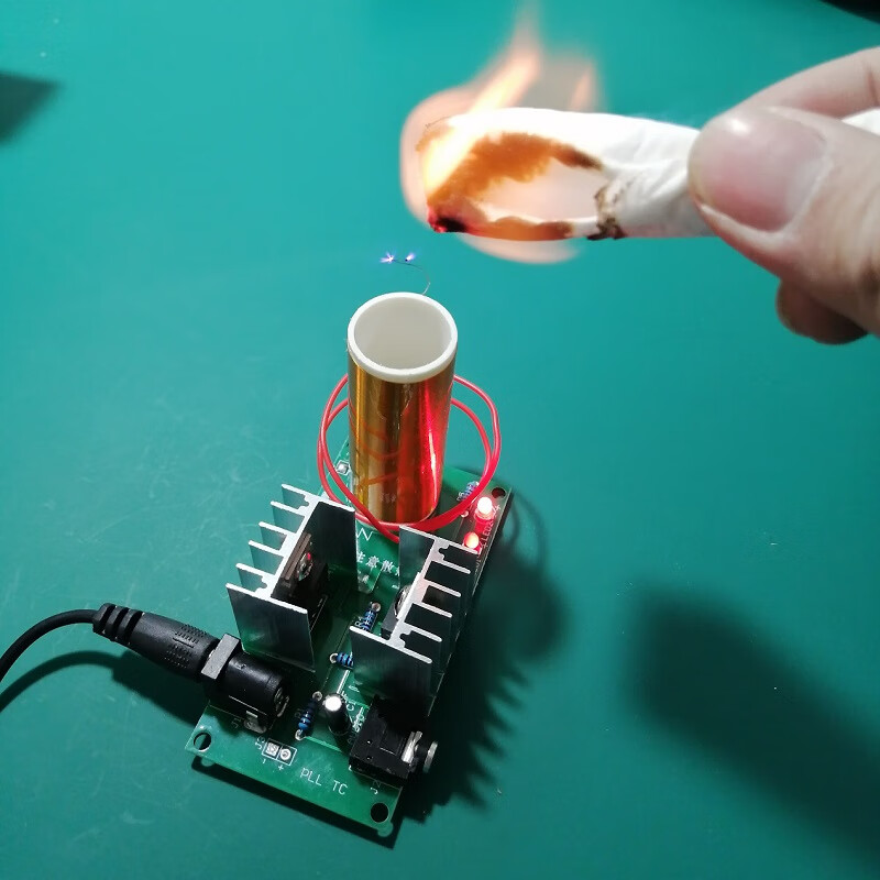 特斯拉线圈 diy套件 音乐线圈 等离子电弧打火 趣味 电子制作 套件