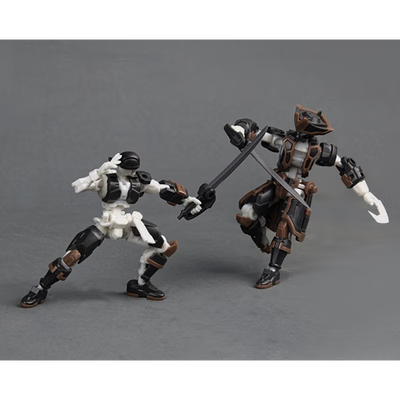 筏芯傀甲小队fiftyseven no57 傀甲小队 mrj 1/24拼装模型 加勒比海