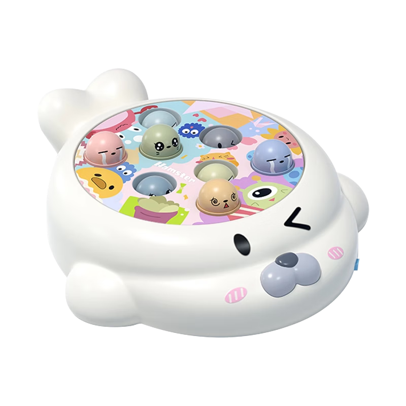 奕思瑞打地鼠玩具按按樂(lè)一歲寶寶敲打玩具1-2嬰幼兒早教男女孩生日禮物 【充電款】打地鼠+螃蟹抽抽樂(lè)