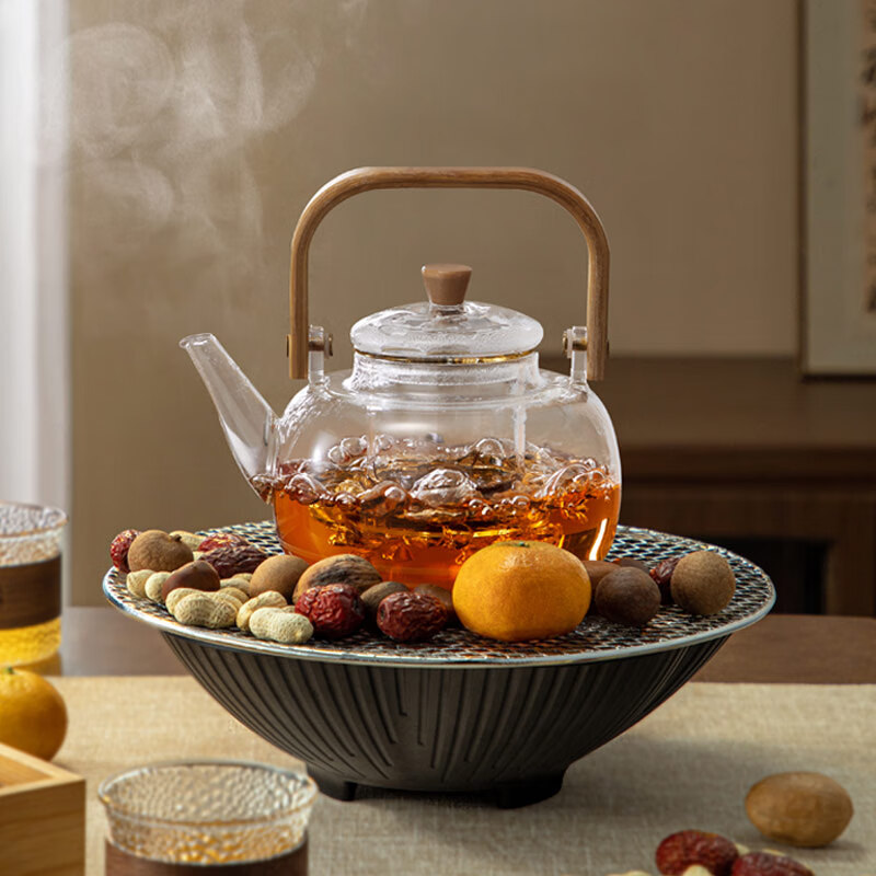 忆壶茶围炉煮茶家用室内一套烤茶煮茶器煮茶炉整套电陶炉烧水壶玻璃壶怎么看?
