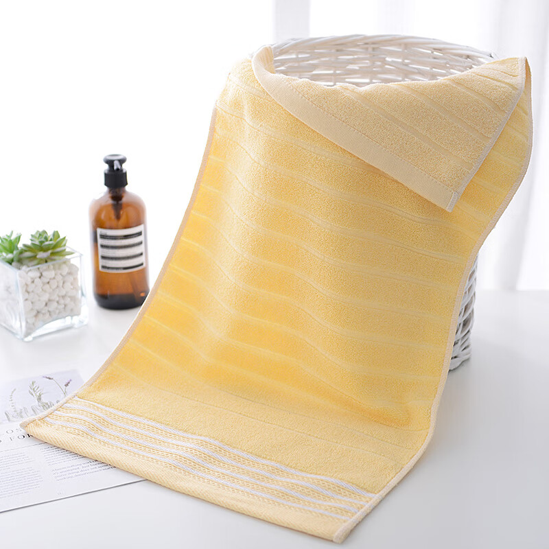 金号(king shore)纯棉洗澡冲凉大毛巾家用90*40澡巾柔软吸水手巾不