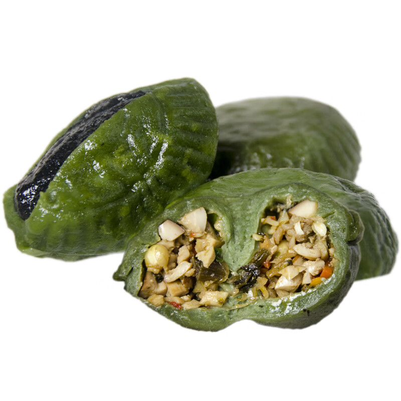 鲜有志浙江特产衢州艾草青团咸味手工清明果米粿子艾饺江山美食农家