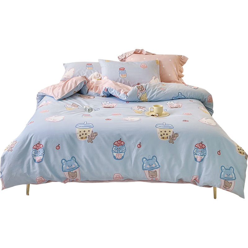 ��ϲ�� ���ޱ��׵��� ��Ȥ��ͨӡ��ȫ�ޱ��ִ�����Ʒ1.5�״�203*229cm 108.63Ԫ(������)