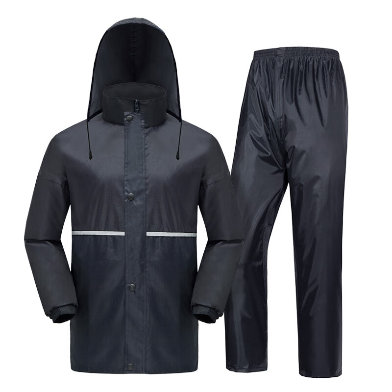 牛津布成人男雨衣分体式全身防暴雨雨衣套装加厚工地防汛雨衣批发