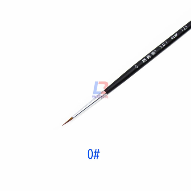 榭得堂高达军事模型上色笔手涂工具平笔勾线笔人偶面相笔 榭得堂0
