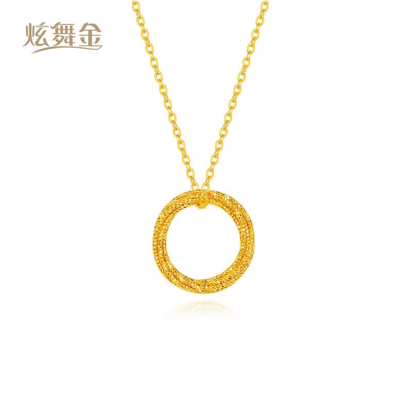 炫舞金珠宝 黄金项链女 足金999 5G莫比乌斯环时尚吊坠 生日礼物送女友 7克使用感如何?