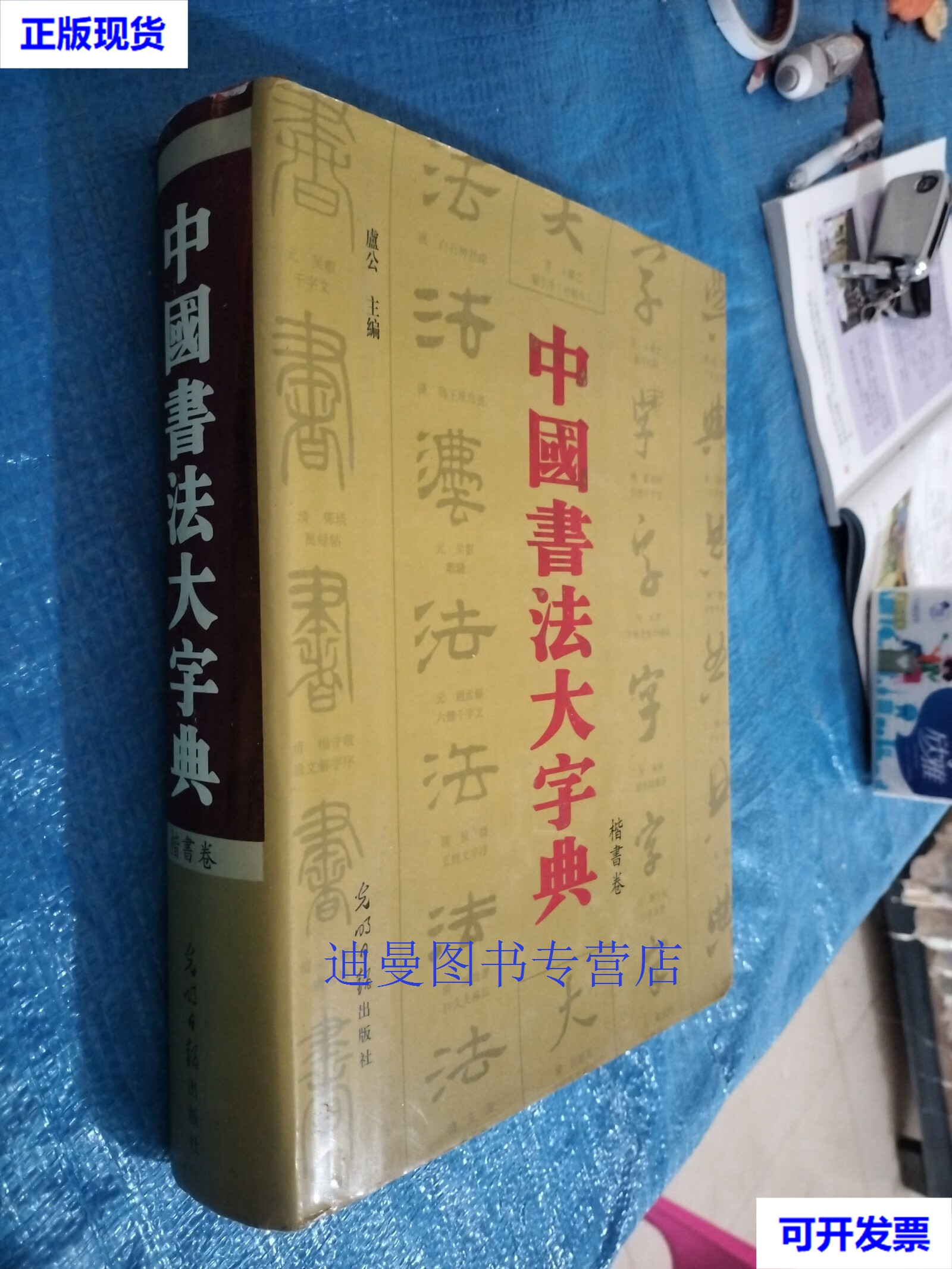 【二手九成新】中国书法大字典 楷书卷 虞公 光明日报出版社