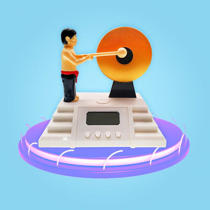 莫肖尔发条玩具起床困难户神器声音大个性超大声敲锣打鼓小初高中学生