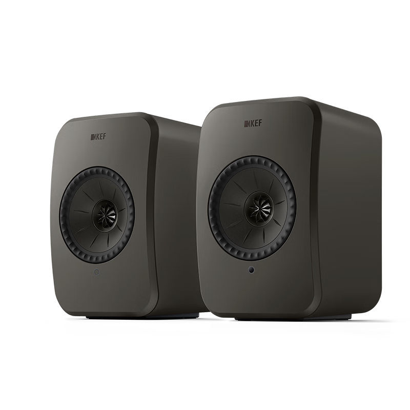 KEF LSX II LT輕奢版桌面電腦音響無線HiFi立體聲2.0有源音箱藍牙臺式電視家用 石墨灰