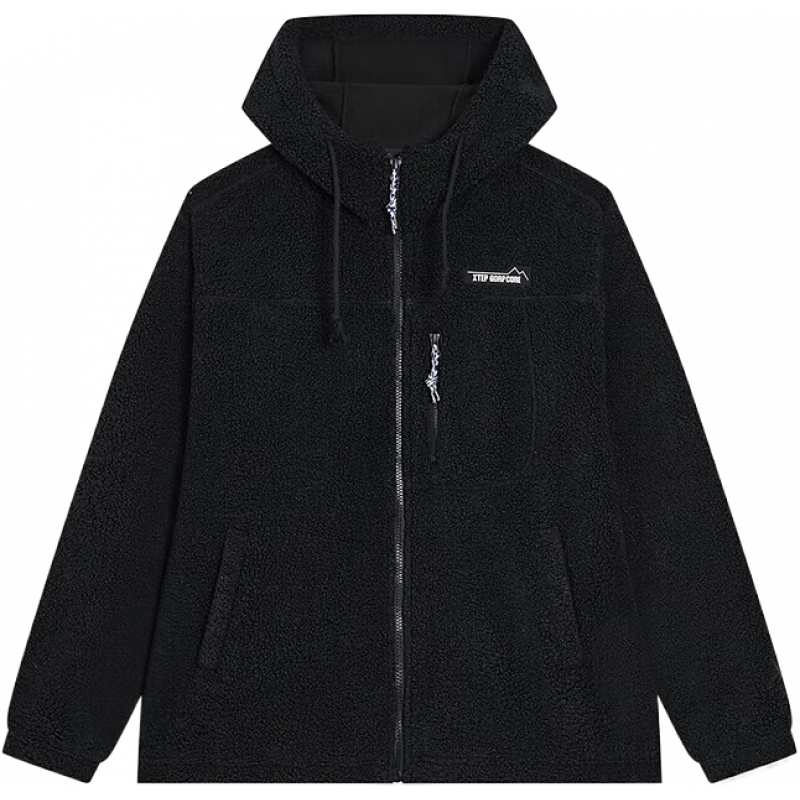 �ز� XTEP �˶����� �ﶬ�¿� ��ñ���п������� ��Ůͬ�� ҡ���ޱ�ů���� ����ɫ 2XL 75.84Ԫ