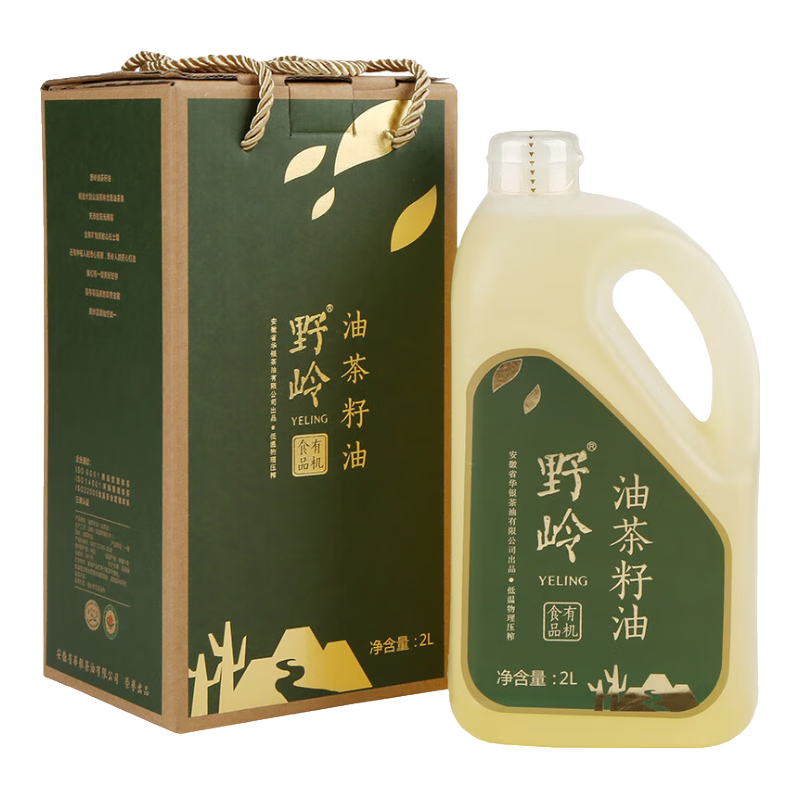 野岭 油茶籽油 2L