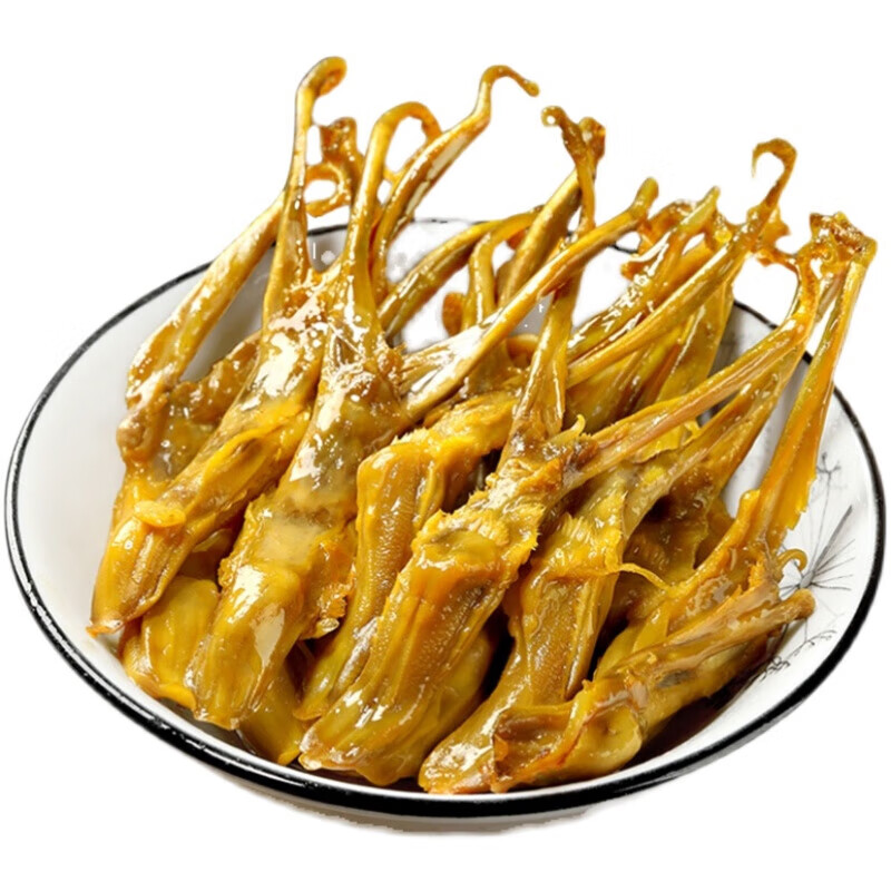 纳嘉新【追剧小吃】盐焗鸭舌头零食休闲熟食鸭脖子