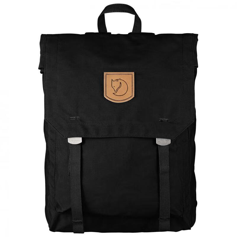 北极狐 男女同款户外背包 经典折叠包轻量耐用电脑双肩包 黑色 16l