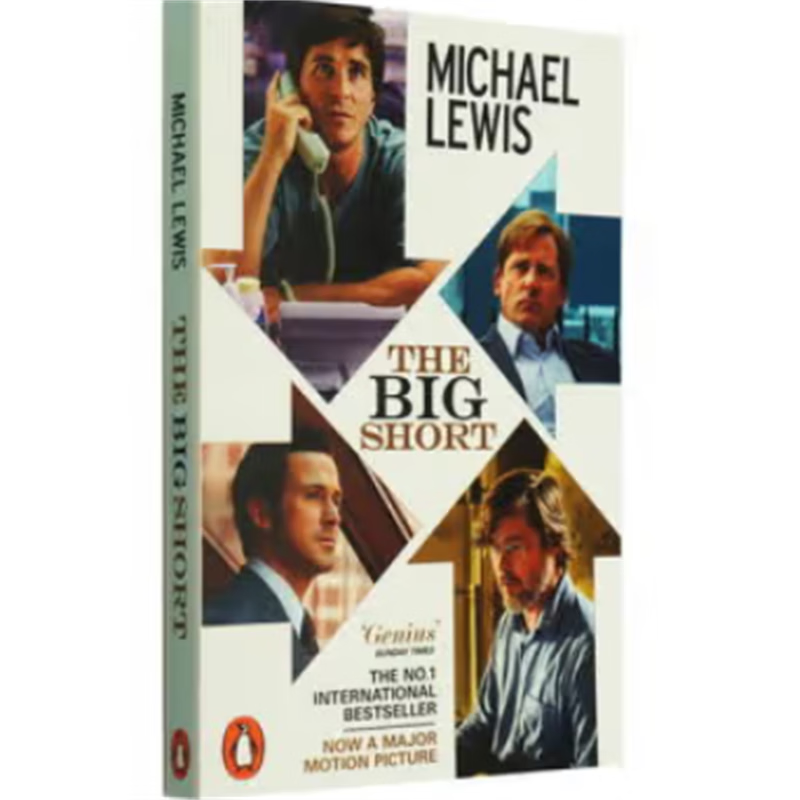 大空头电影版 英文原版 the big short 金融 华尔街投资枭雄  michael