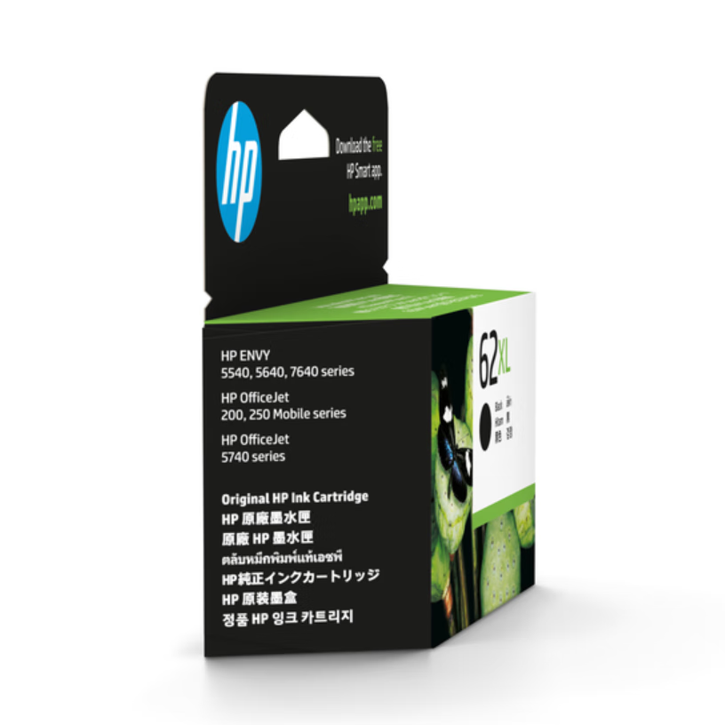 惠普(HP)62XL(C2P05AA)原装墨盒 黑色(支)(适用:OfficeJet 200)辨假服务