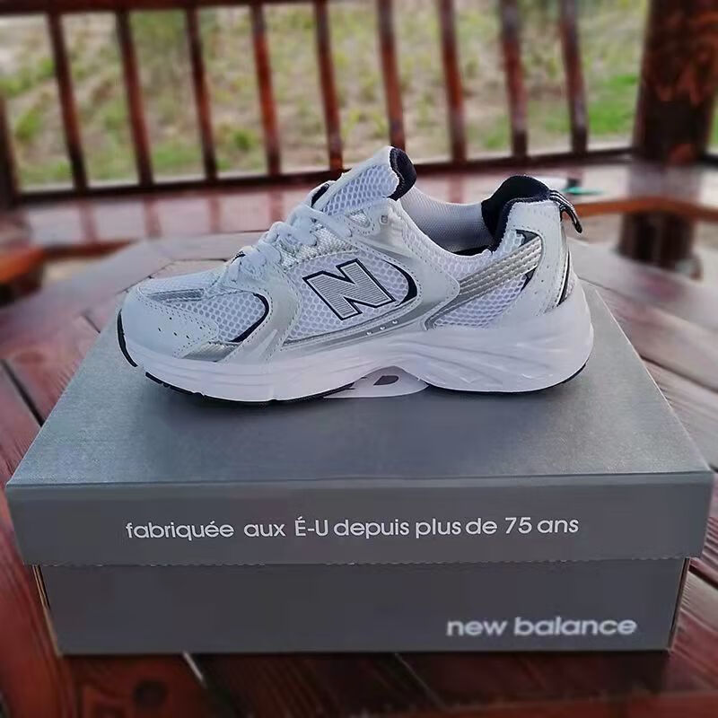 新百伦领跑纯原n字530系列运动鞋530sg白银复古老爹鞋 nb530白银高