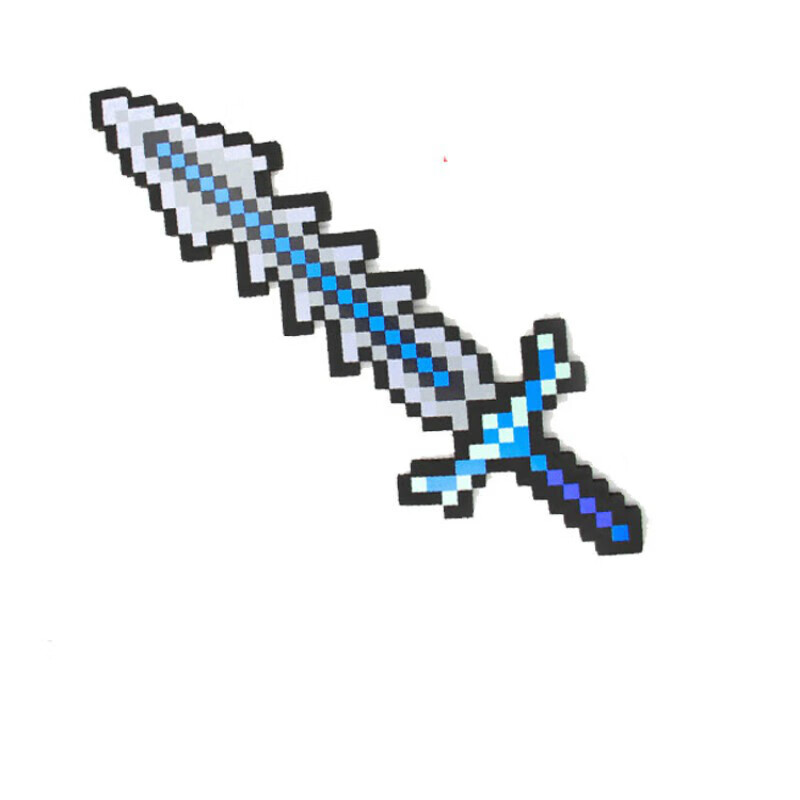 帝昂我的世界游戏寰宇支配之剑无尽附魔钻石剑玩具周边 大灰剑(75厘米