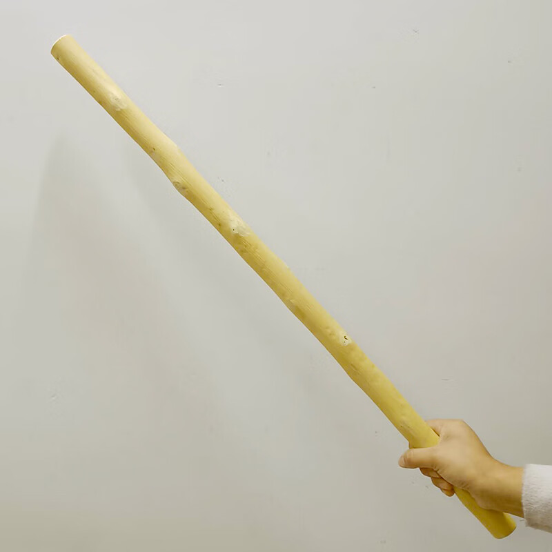 柘木短棍菲律宾魔杖太极养生杖车载防身木棍武术实木棍棒棍子 长50cm