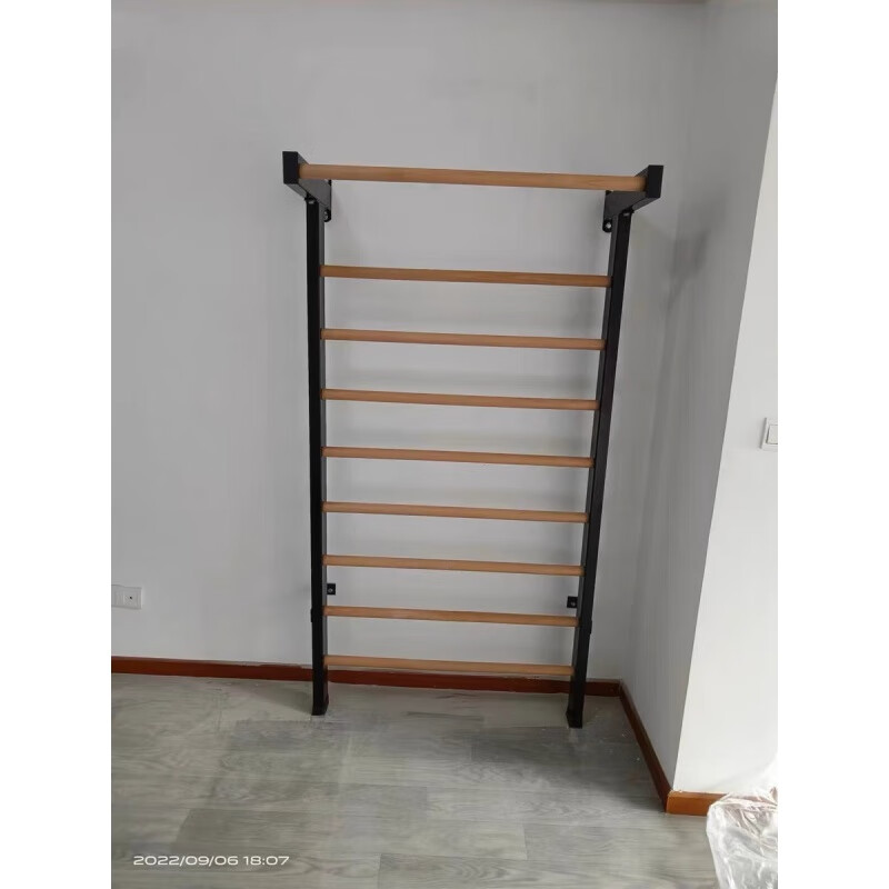 家用肋木架 肋木架室內(nèi)家用健身器材引體向上助木架訓練康復舞蹈壓腿拉伸。 2.08米高 1米寬