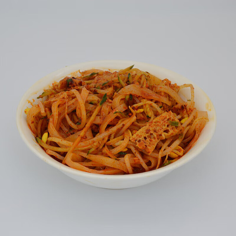 虎钢馋青海特产马秀梅擀面皮3碗纯名小吃真空速食袋装