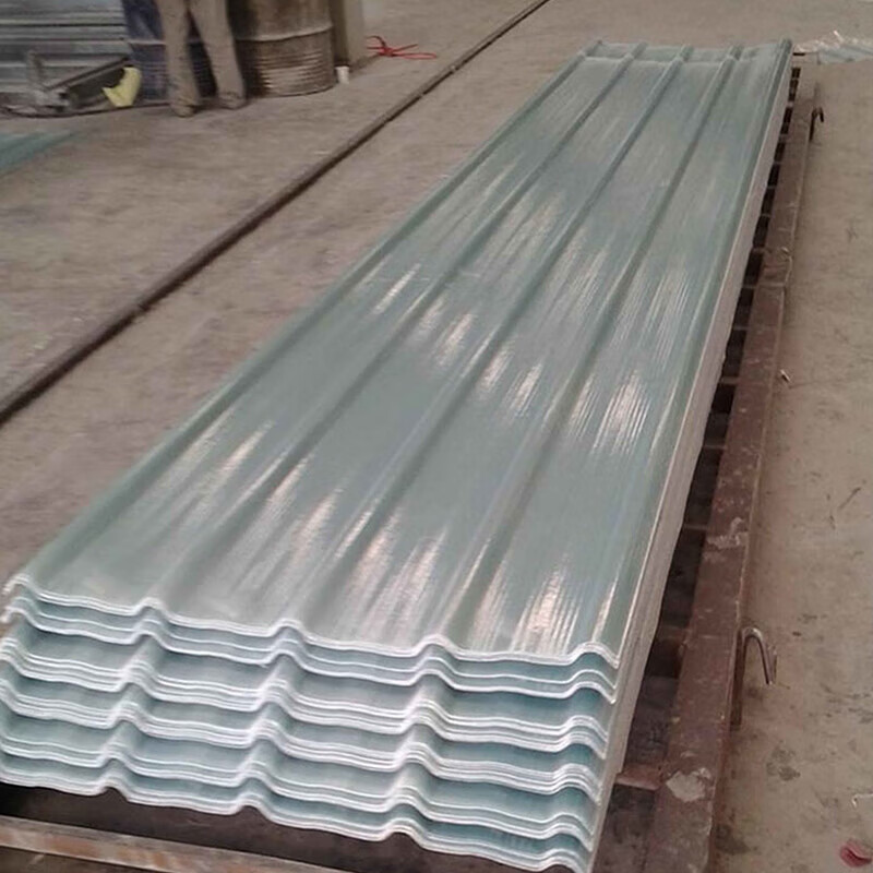 第鑫透明瓦采光瓦阳光板塑料户外水波纹 透明1.5mm98型