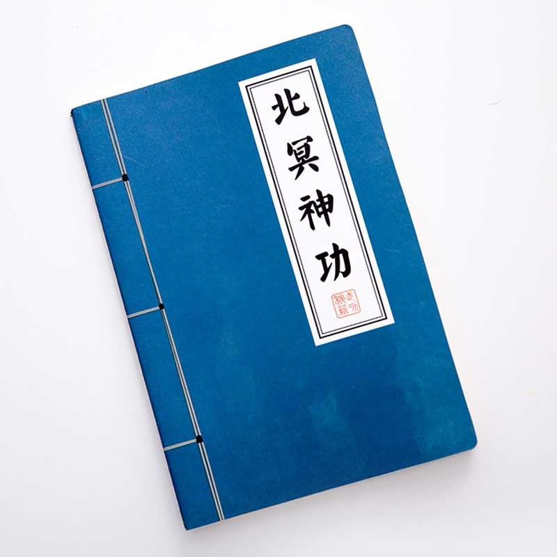 本武功秘籍书武林秘籍笔记本创意文具武侠复古日记本子奖品 北冥神功