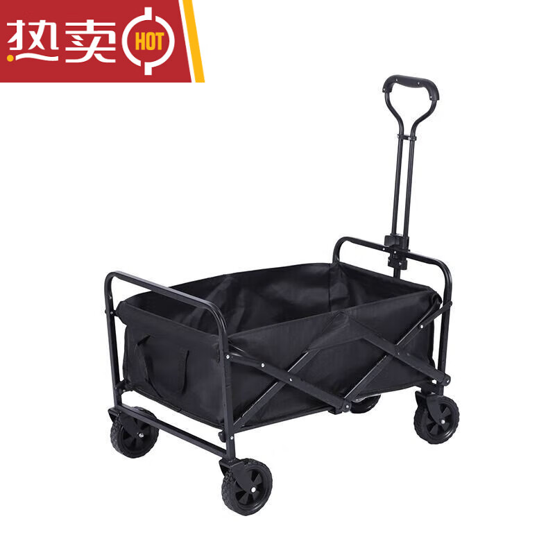 仙僖俫露营车折叠推车带桌板摆摊加高地摊小露营野餐户外旅行儿童 1l