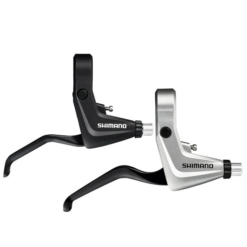 shimano禧玛诺山地自行车碟刹器 m375/tx805机械线拉碟刹夹器刹车片