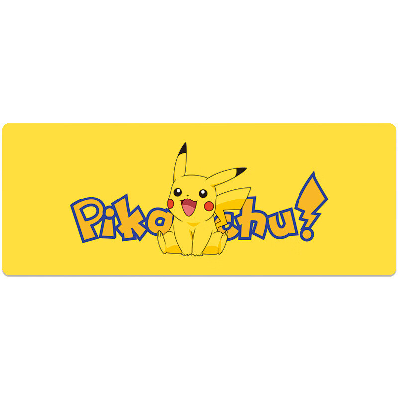 鼠标垫超大加厚书桌面垫子电脑办公电竞游戏学生卡通垫防滑加厚 大号-kitty猫-30*80厘米*2毫米