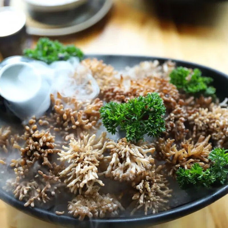 食怀新鲜龙爪菇鹿茸菌非干货云南菌菇酒店煲汤养身食材空运 新鲜龙爪