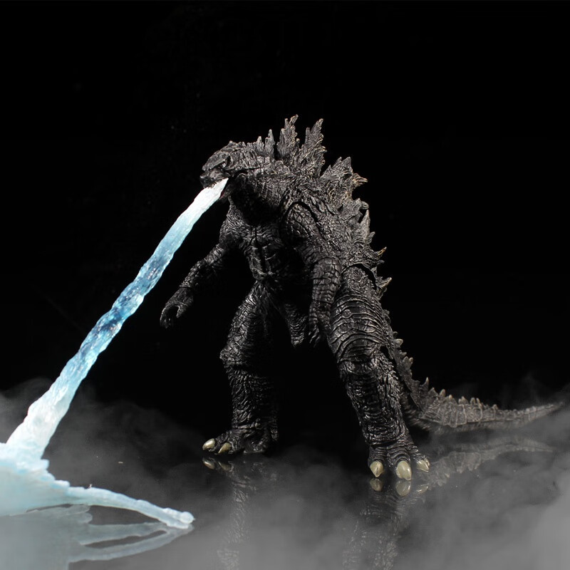 羽凡鸟哥斯拉玩具原子红莲哥斯拉大战骷髅岛金刚大猩猩打怪兽可动