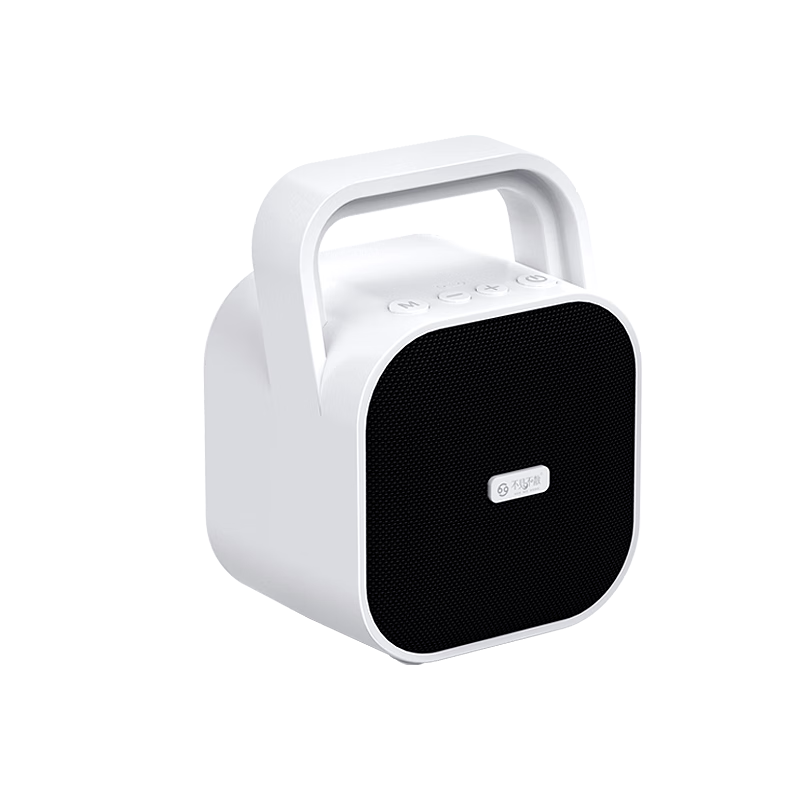 不见不散BV670户外蓝牙音箱无线超重低音炮手提便携式广场舞专用小音响大音量大功率小型长续航蓝牙可插卡 白色【TWS串联、92mm低音振膜】 【官方标配】