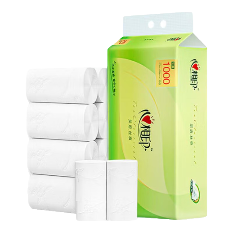 ����ӡ ����˿��ϵ��4���ͥװֽ�� 4�� 100g*10��  10.9Ԫ