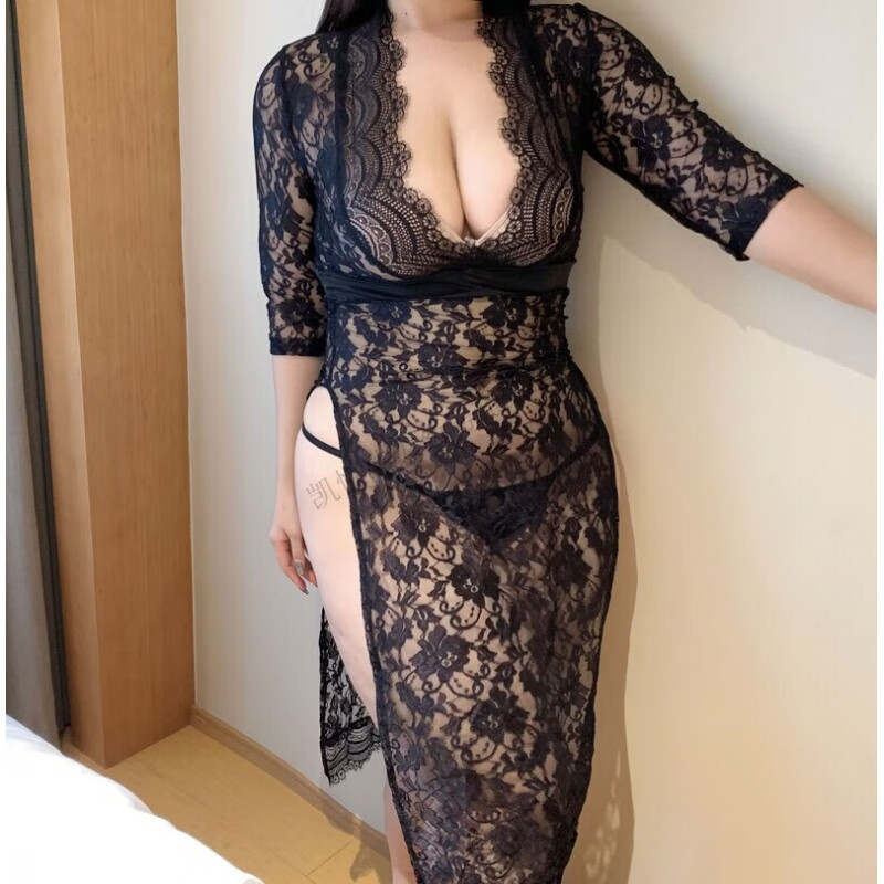 大码日本性感睡衣夫妻刺激制服女极爱度诱惑高端大码胖mm200斤150 特大号160-220斤