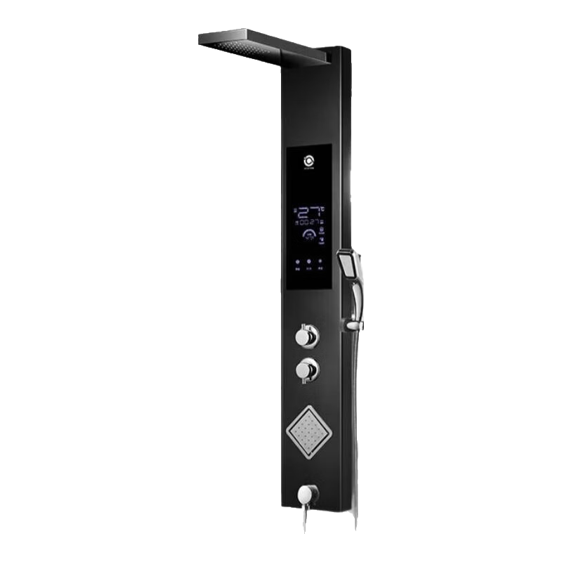 漢遜集成熱水器花灑一體機(jī)即熱式淋浴屏 8500W 【黑色語(yǔ)音藍(lán)牙款】五種出水+四重過(guò)濾