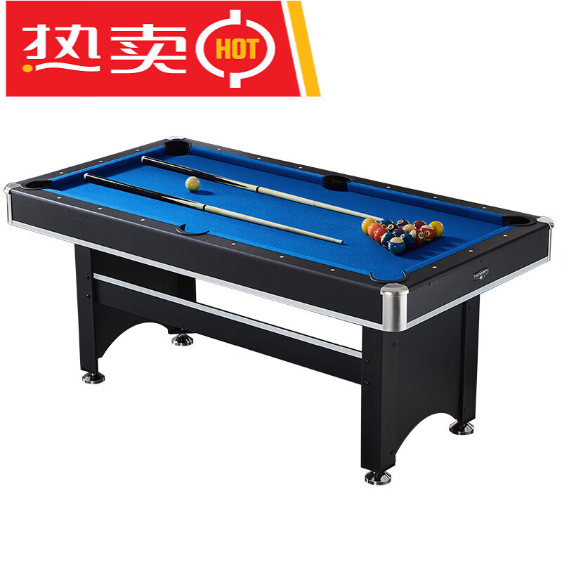 澳颜莱多功能折叠式家用小型台球桌标准型室内大号美式黑八桌球台案 0