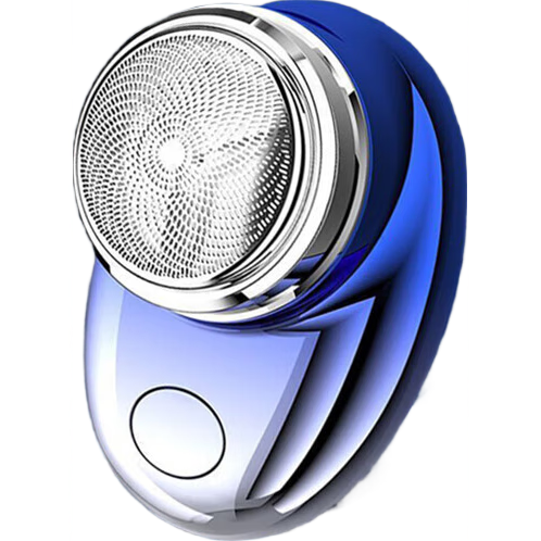 【京东物流】电动剃须刀男士刮胡刀type-C充电式七夕情人节礼物轻便胡须刀送男友男士生日礼物 渐变蓝-type C充电升级款