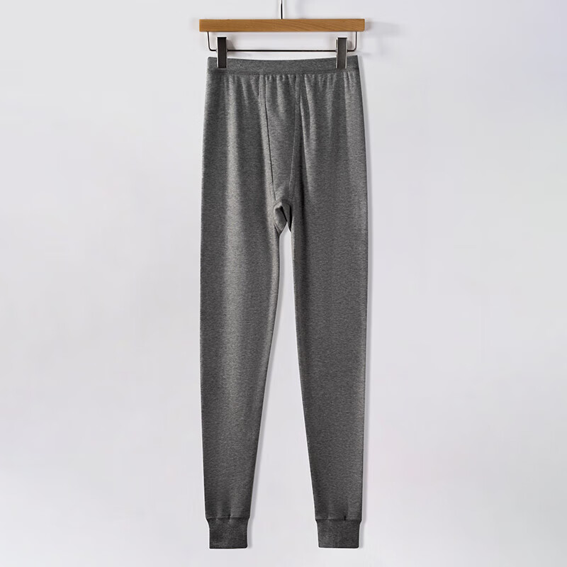 奥益亨男士纯棉薄款秋裤男全棉宽松秋冬季老式中老年线裤打底裤棉毛裤 深麻灰秋裤 3XL 建议140-170斤斤左右