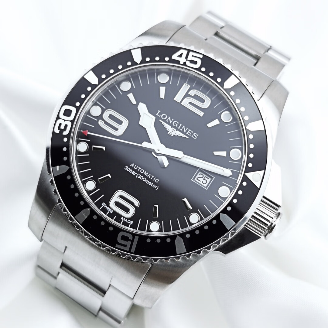 【二手99新】浪琴男表(longines)康卡斯系列自动机械手表奢侈品运动