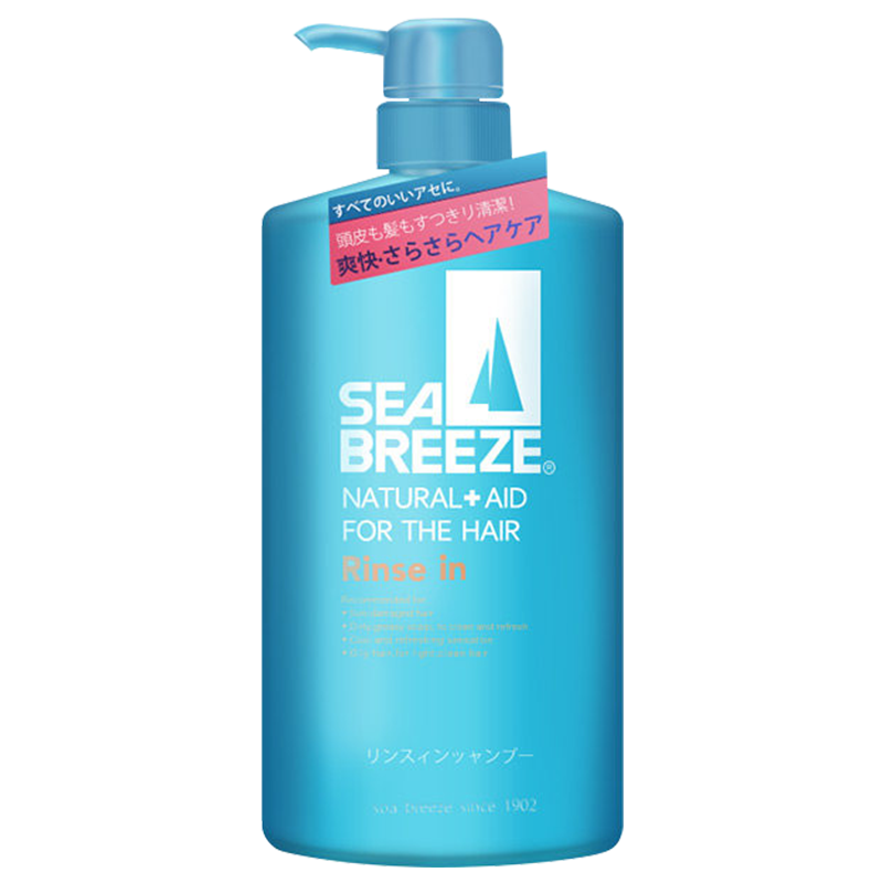 SEA BREEZE 洗护二合一洗发水 600ml