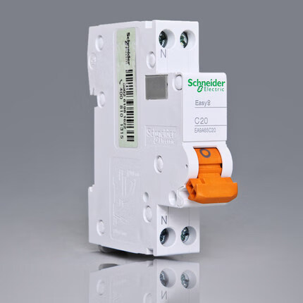 施耐德(schneider)断路器空气开关1p n/dpn2p6101620253240a单片双极